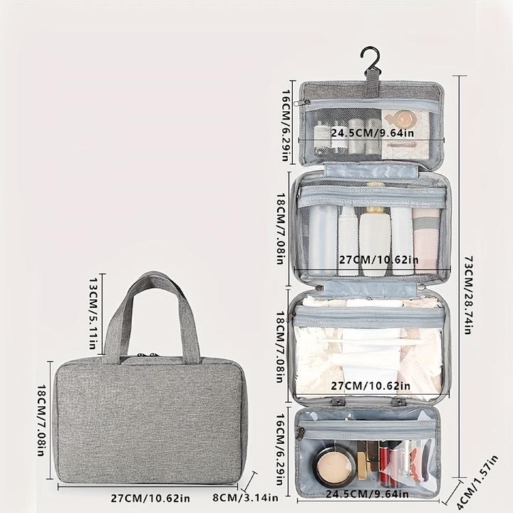 Produktbild Only-Bags.Store Kulturtasche Wasserdichte Falttasche Makeup Kosmetiktasche