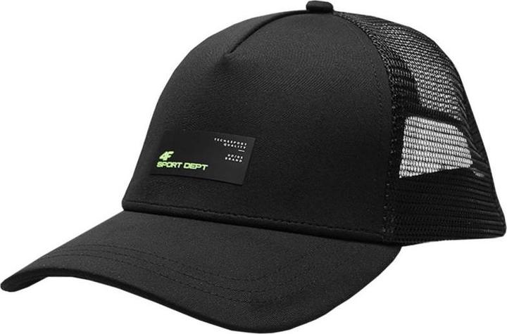 Actual product image 4F Mens Cap M123 Deep Black SS23ACABM123 20S (L)