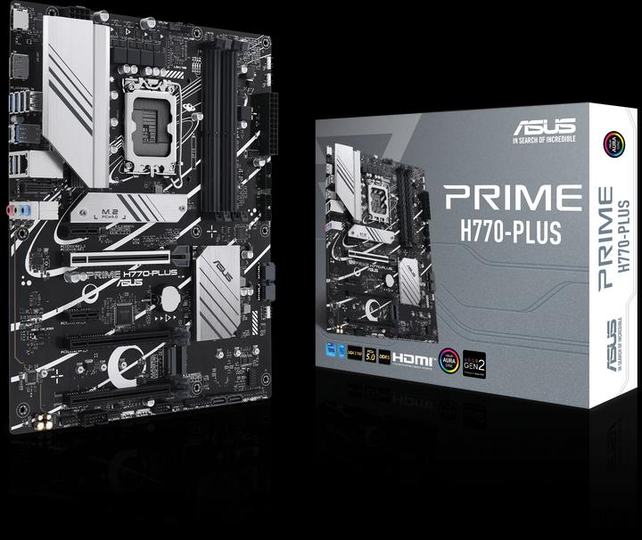 Produktbild ASUS PRIME H770-Plus (LGA 1700, Intel H770, ATX)