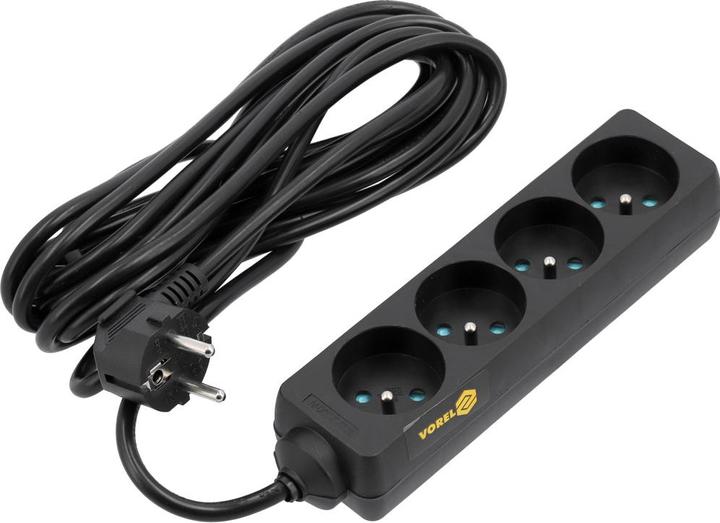 Produktbild Toya Verlängerungskabel 5 m 4 Steckdosen (5 m)
