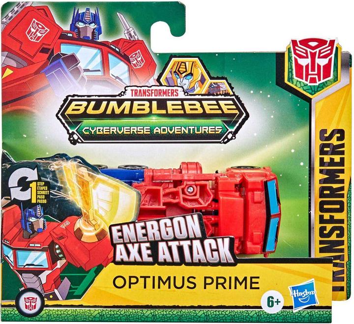 Actual product image Hasbro Energon Axe Attack Optimus Prime