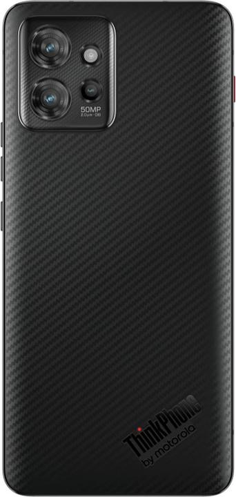 Produktbild Motorola ThinkPhone - 5G smartphone - dual-SIM - RAM 8 GB / Internal Memory 256 GB - pOLED display - (256 GB, Carbon Black, 6.55", Dual SIM, 50 Mpx, 5G)