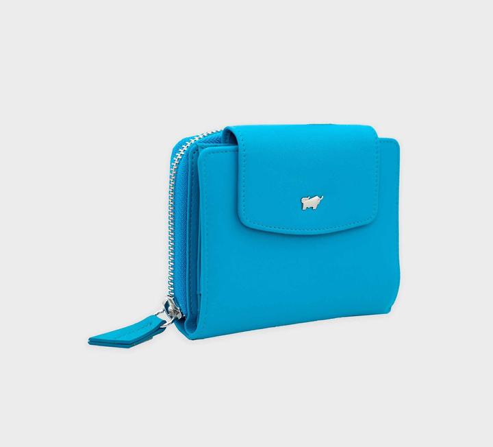 Actual product image Braun Büffel Joy wallet RFID protection leather 12 cm
