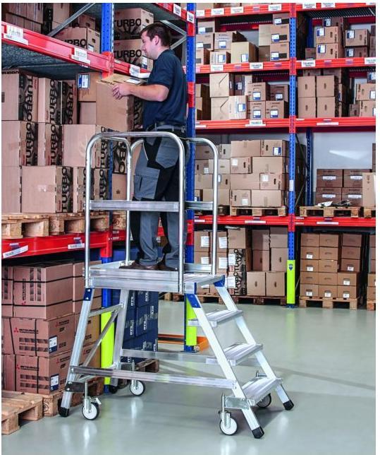 Produktbild Zarges Podesttreppe Z 600 - 3 (60 cm)