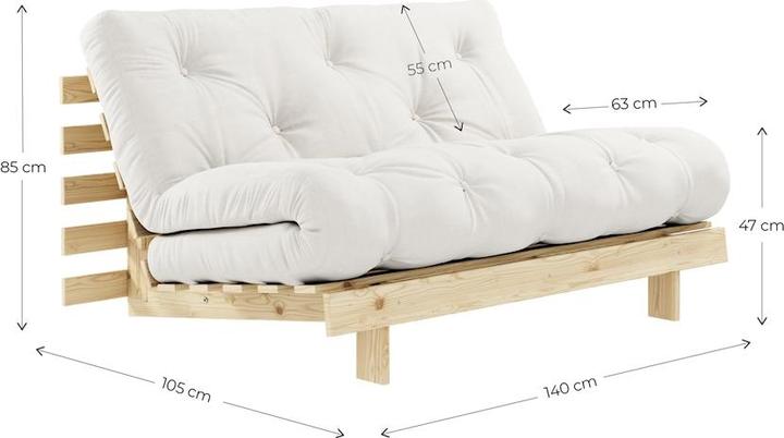 Immagine prodotto Karup Design Roots (2 posti, Divano letto)