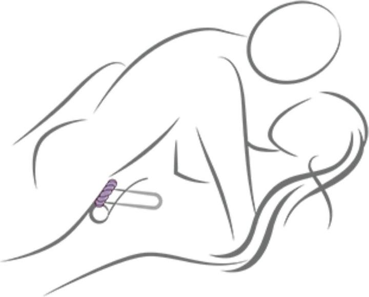 Produktbild Rocks-Off Twist - Non-Vibrating Cockring - Black