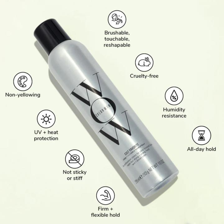 Image du produit Color Wow Cult Favorite Ferme + Laque flexible (295 ml)