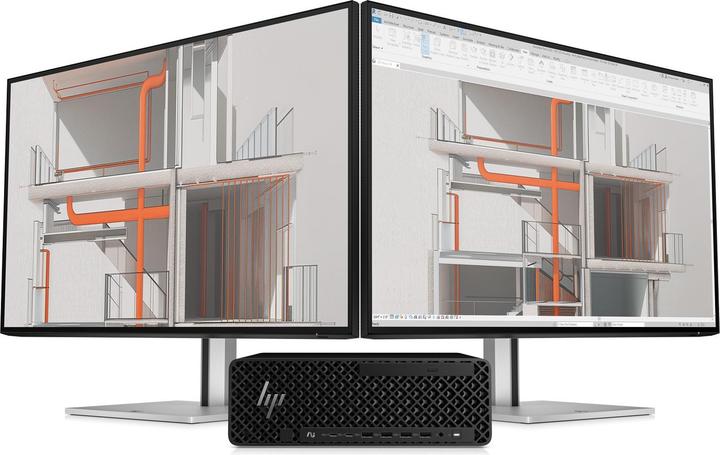 Actual product image HP Z2 SFF G1i Workstation Desktop PC Wolf Pro Security Edition