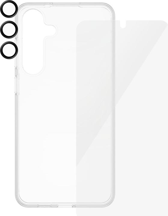 Actual product image Safe Edge to Edge Glass + Case (1 Piece, Samsung Galaxy S24+)