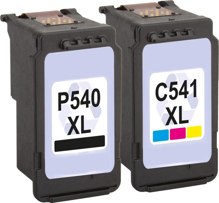 Plutoos PG-540XL CL-541XL Cartridges XXL compatible (FC, CL)