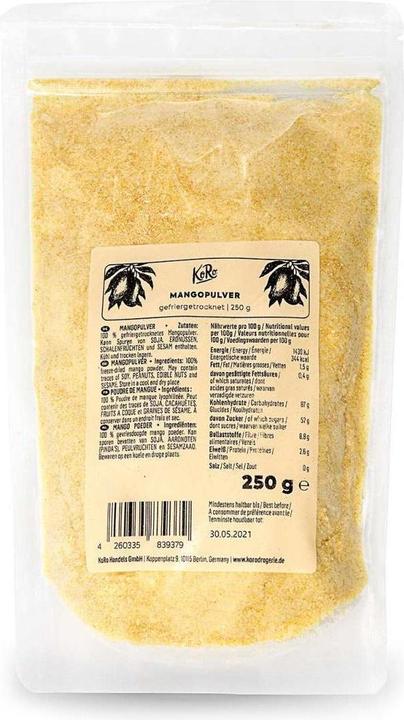 Actual product image KoRo Freeze-dried mango powder (250 g)
