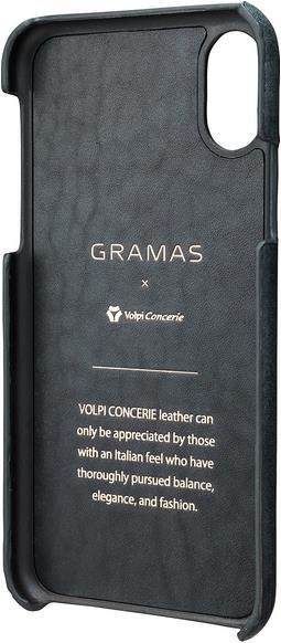 Immagine prodotto Gramas Custodia in vera pelle italiana TOIANO (Apple iPhone X)