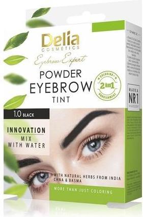 Image du produit Delia Cosmetics Delia - Henna for Eyebrows Powder 1.0ack 4g (Noir)