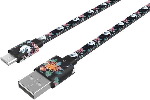 Actual product image Holdit Barcelona Oriental Birds (2 m, USB 2.0)