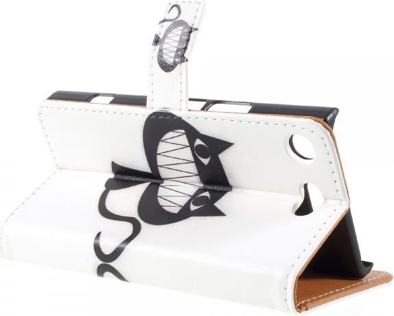 Produktbild Magnetische Leder Hülle mit Muster