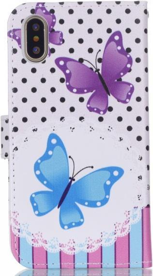 Image du produit Couverture en cuir avec motif (Apple iPhone X)