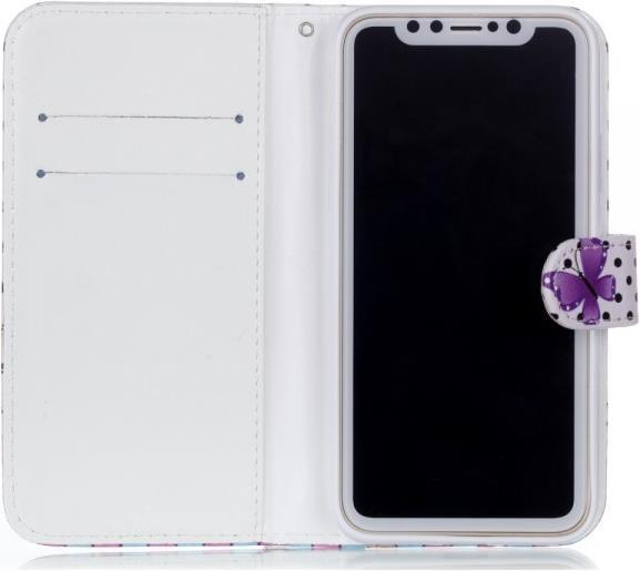 Image du produit Couverture en cuir avec motif (Apple iPhone X)