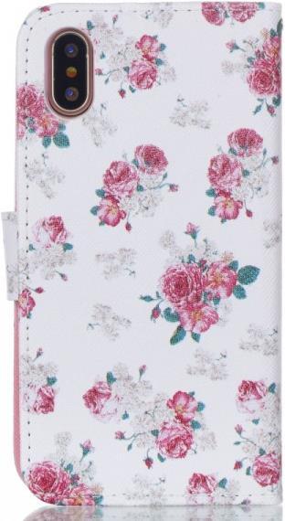 Actual product image Leather cover with pattern (Apple iPhone X)