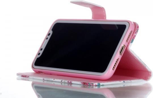 Actual product image Leather cover with pattern (Apple iPhone X)
