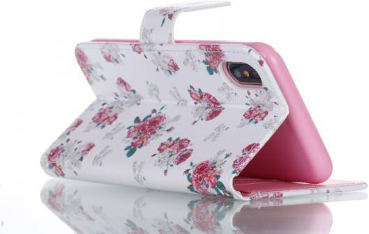 Actual product image Leather cover with pattern (Apple iPhone X)