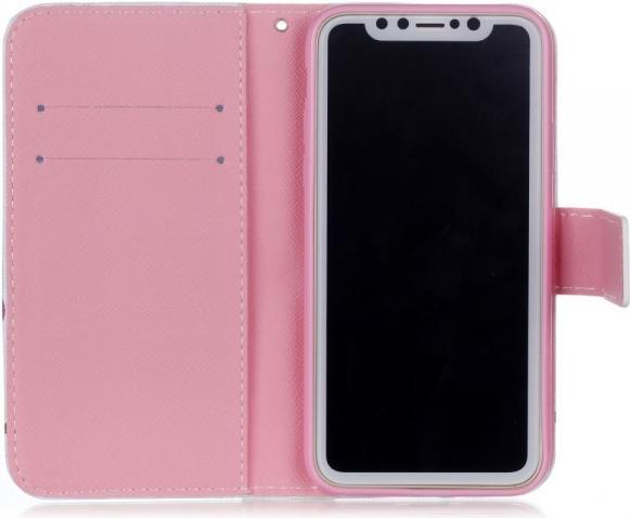 Actual product image Leather cover with pattern (Apple iPhone X)