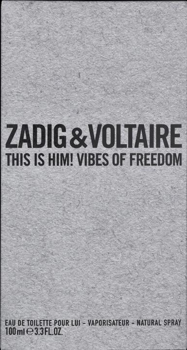 Actual product image Zadig & Voltaire Vibes Freedom Eau de Toilette (Eau de parfum, 100 ml)