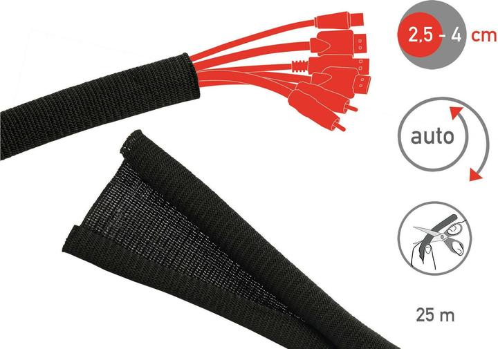 Image du produit Label-the-cable tube de câble (Gaines pour câbles, 2500 cm)