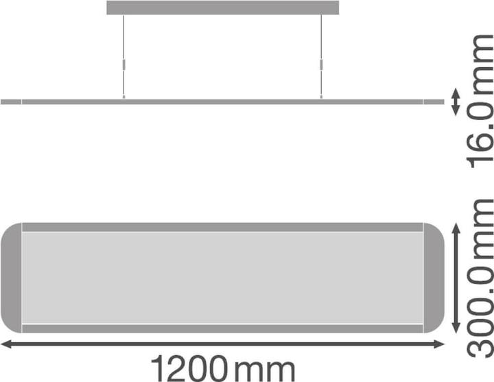 Produktbild Ledvance PANEL D/I 1200 36W/4000K UGR19 (4000 lm)