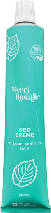 Actual product image Merci Rosalie Déodorant crème menthe (Crème, 50 ml)