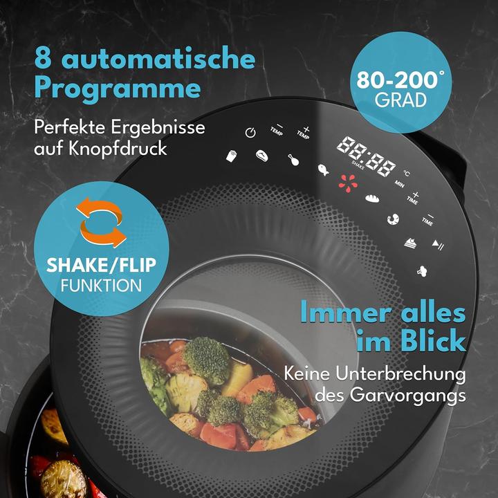Produktbild Lebenlang Heissluftfritteuse mit 8 Programmen (5L, 1500W)
