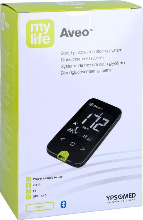 Actual product image Mylife Aveo Mg/Dl Blood Test (Glucose monitors)