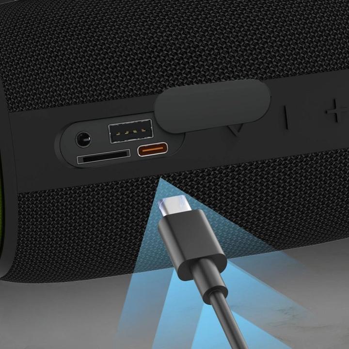 Actual product image Wiwu Bluetooth speakers - Wireless Bluetooth Speaker Thunder H5 (8 h)
