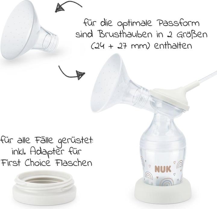 Produktbild NUK Milchpumpen Elektrische Milchpumpe Soft&Easy