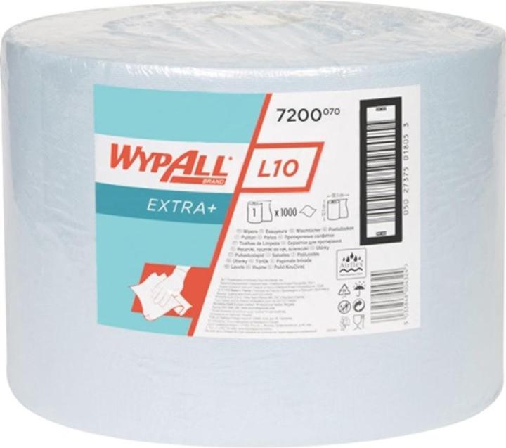Produktbild Wypall Putztuch L10 EXTRA 7200 L380xB240ca. mm blau 1-lagig (1 x)