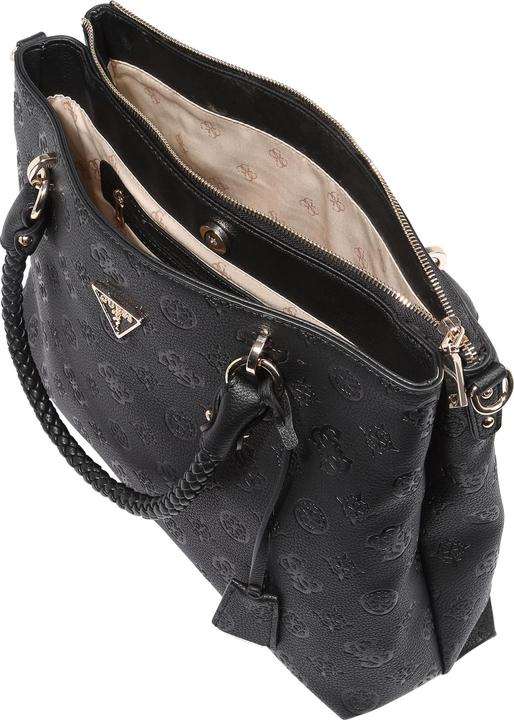 Immagine prodotto Guess Helania Society Carryall, Synthetic Leather, Textile Handbag, Black