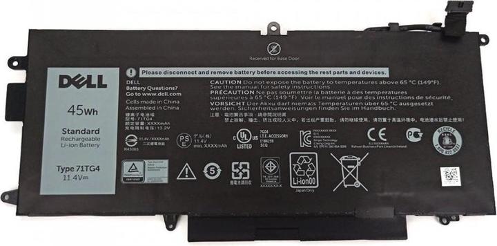 Immagine prodotto Dell BTRY,PRI,42WHR,3C,LITH,BYD (3 Celle, 3941 mAh)