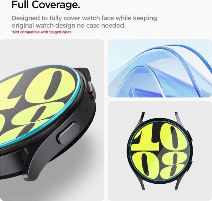 Image du produit Spigen Glas.tR EZ Fit Samsung Galaxy Watch 7 40mm 2-Pack