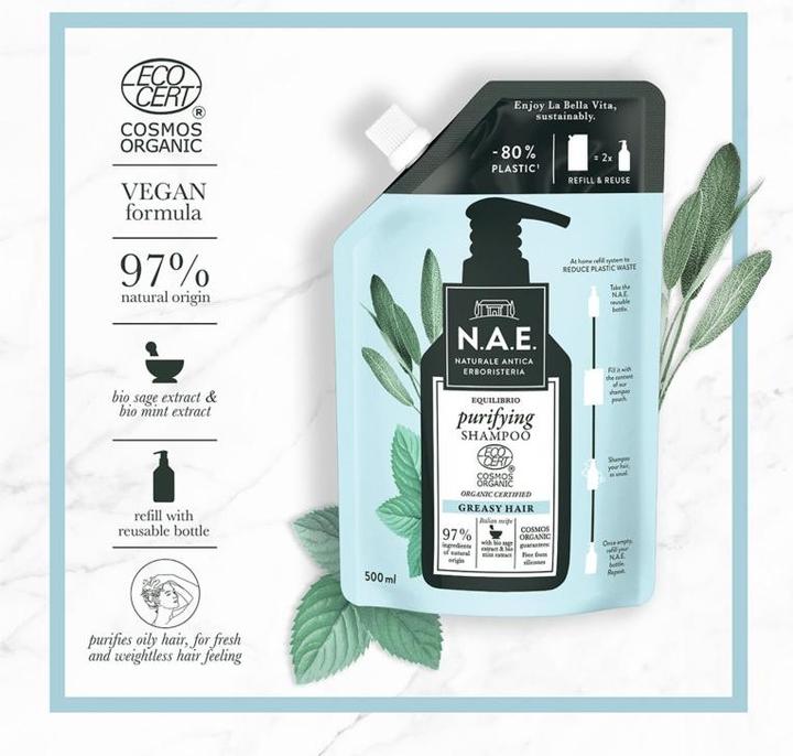Produktbild N.A.E. Purifant (500 ml, Flüssiges Shampoo)