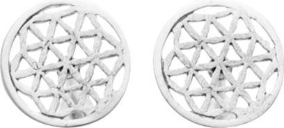 DUR Schmuck Ohrstecker „Blume des Lebens“