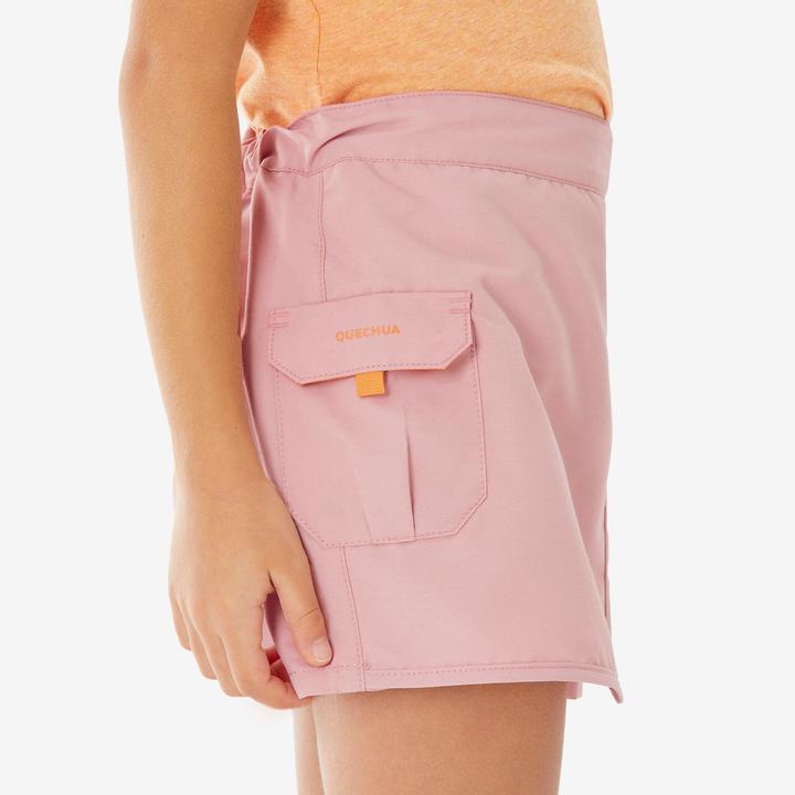 Image du produit Quechua Jupe short de randonnée - MH100 KID rose -enfant 2-6 ans