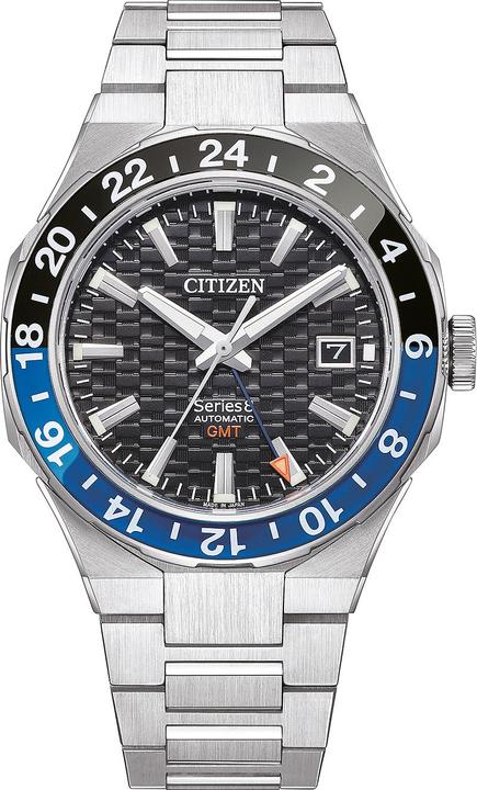 Produktbild Citizen NB6031-56E Series 8 Automatik GMT Herrenuhr 41mm 10ATM (Analoguhr, 41 mm)