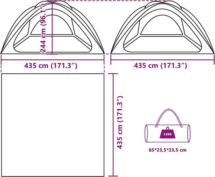 Immagine prodotto VidaXL Marylka (435 cm, 435 cm)