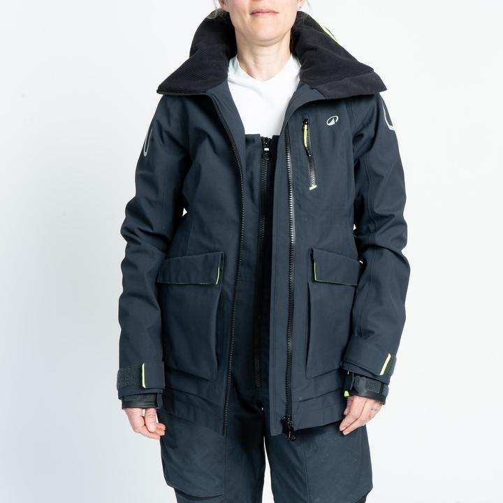 Tribord Women’s sailing jacket - Sailing 500 dark grey