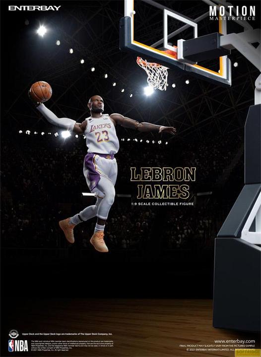 Produktbild Enterbay NBA Collection figurine Motion Masterpiece 1/9 LeBron James (LA Lakers) 23 cm