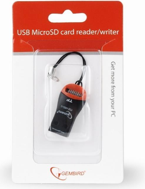 Actual product image Gembird MicroSD card (USB 2.0)