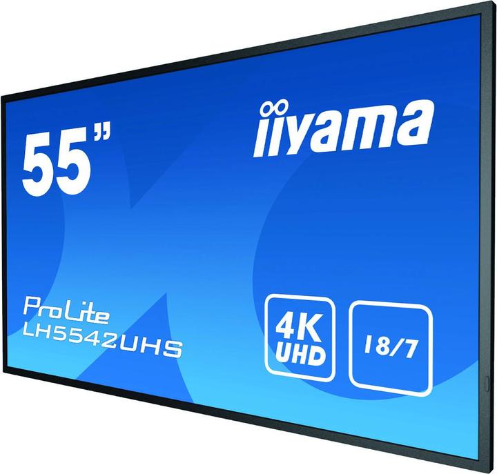 Produktbild iiyama ProLite LH5542UHS-B3 (3840 x 2160 Pixel, 54.60")