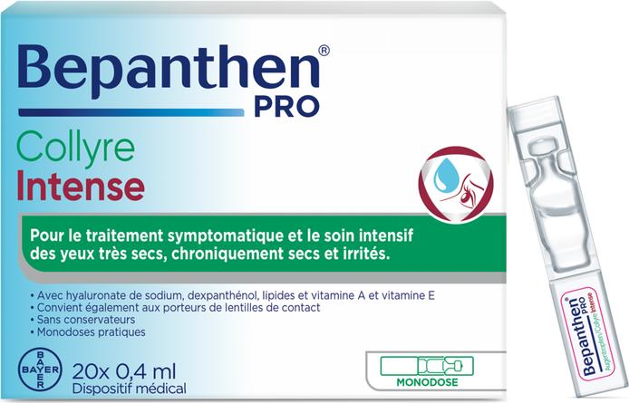 Immagine prodotto Bepanthen PRO Intenso (8 ml, Bepanthen PRO collirio Monodosi intense, 20 x 0,4 ml)