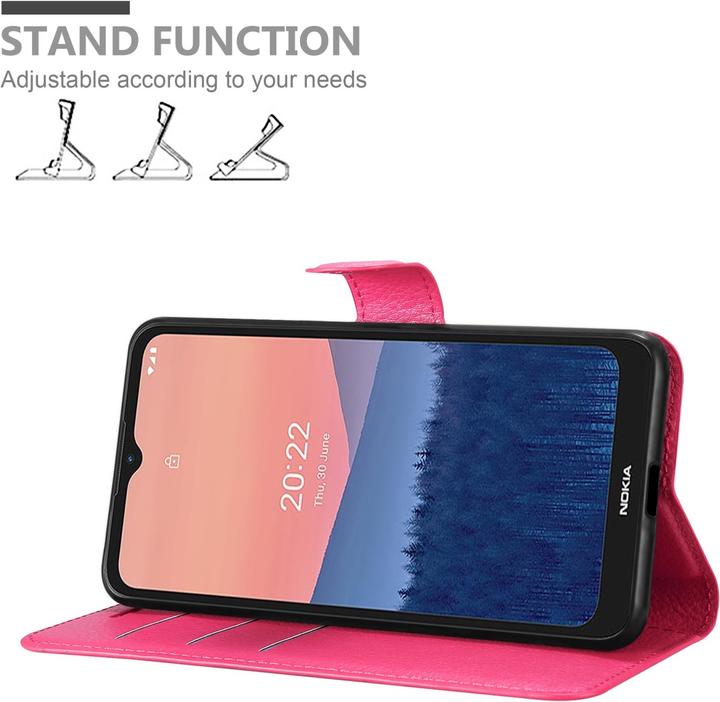 Actual product image Cadorabo Book Stand Case for Nokia C21 (Nokia C21)