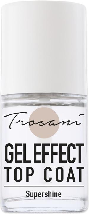 Actual product image Trosani Gel Effect Top Coat (Transparent, Top coat)