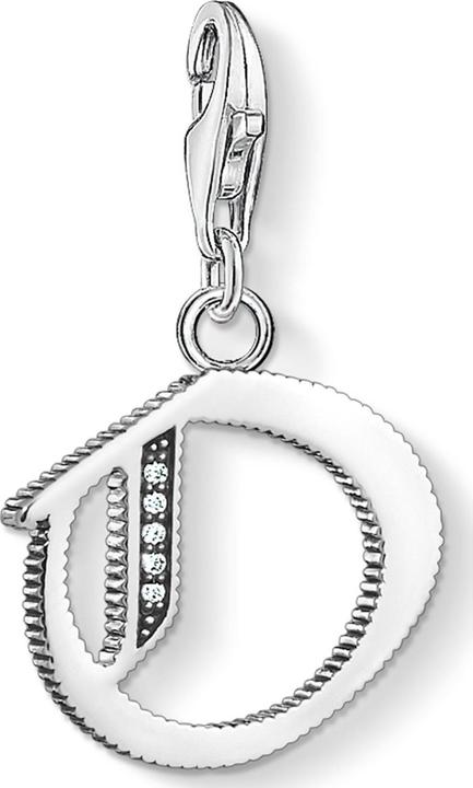 Thomas Sabo Charm-Anhänger Buchstabe O silber (925er Silber)